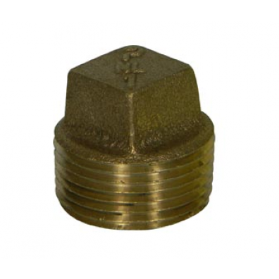 72203 1/8&quot; BRASS SOLID PLUG -
NO LEAD