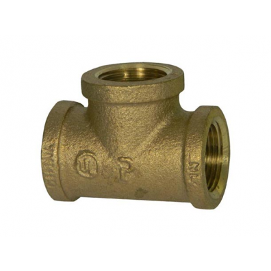 72230 1 1/2&quot; X 1 1/2&quot; X 1&quot;
BRASS RED TEE - NO LEAD