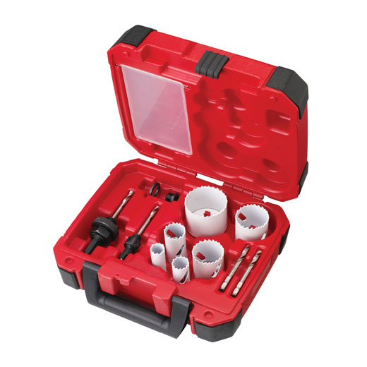 49-22-4145 10PC PLUMBERS ICE
HARD HOLE SAW KIT