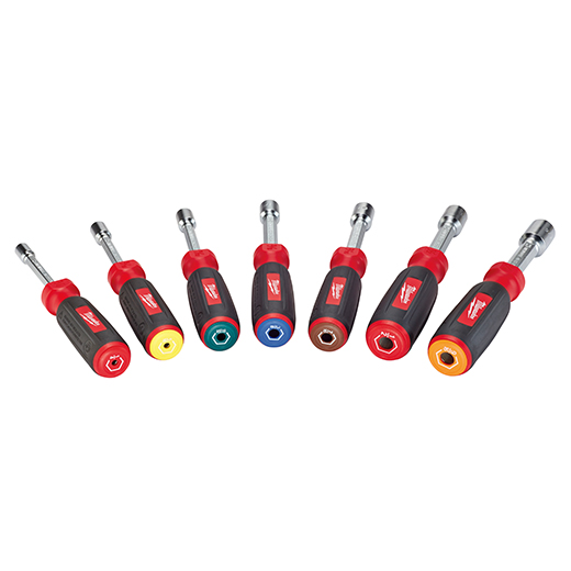 48-22-2507 7 PIECE MAGNETIC HOLLOWCORE SAE NUT DRIVER