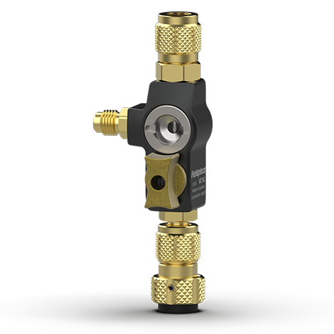 VC1G 1/4" VALVE CORE REMOVAL  TOOL W/ SIGHT GLASS &amp; SIDEPORT 