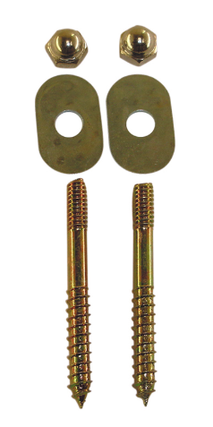 CS52PO2 LAG STYLE CLOSET BOLT 5/16 X 2 1/2 BRAXTON HARRIS