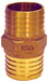 3/4 X 1 COUP BRASS INSERT NO LEAD RBCPNL7510 MERRRILL 72087