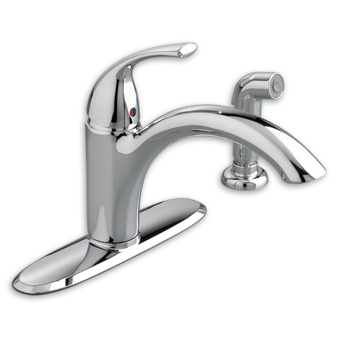 4433.001.002 QUINCE W/SPRAY
KITCHEN FAUCET CHR A/S