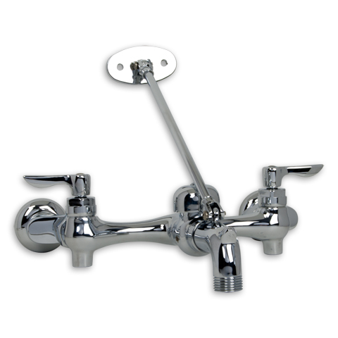 8354.112.002 SERVICE SINK WALL MOUNT FAUCET POL CHR A/S