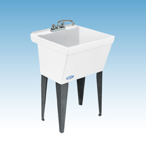 17FK WHT MUSTEE LAUNDRY TUB