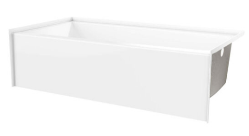 6030SMIN RH DRAIN 60 X 30 TUB  WHT SALO