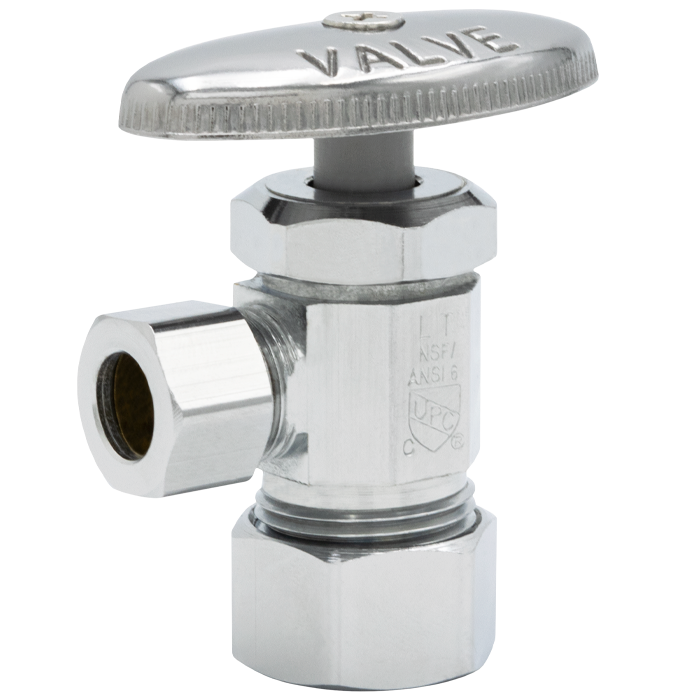 114-116NL ICE MAKER VALVE 1/2  X 1/4 NOM COMP X COMP OUTLET 