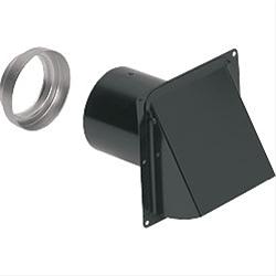 885BL WALL CAP BLK 3&quot;-4&quot; BROAN