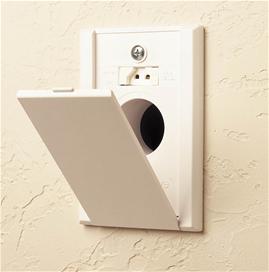 CI390V ELECTRIFIED INLET-IVORY