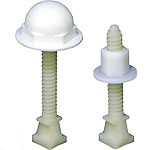 425-PB PLASTIC CLOSET BOLT