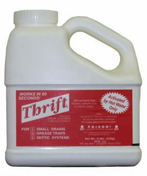 T-200 THRIFT 2# DRAIN  CLEANER 25-2205