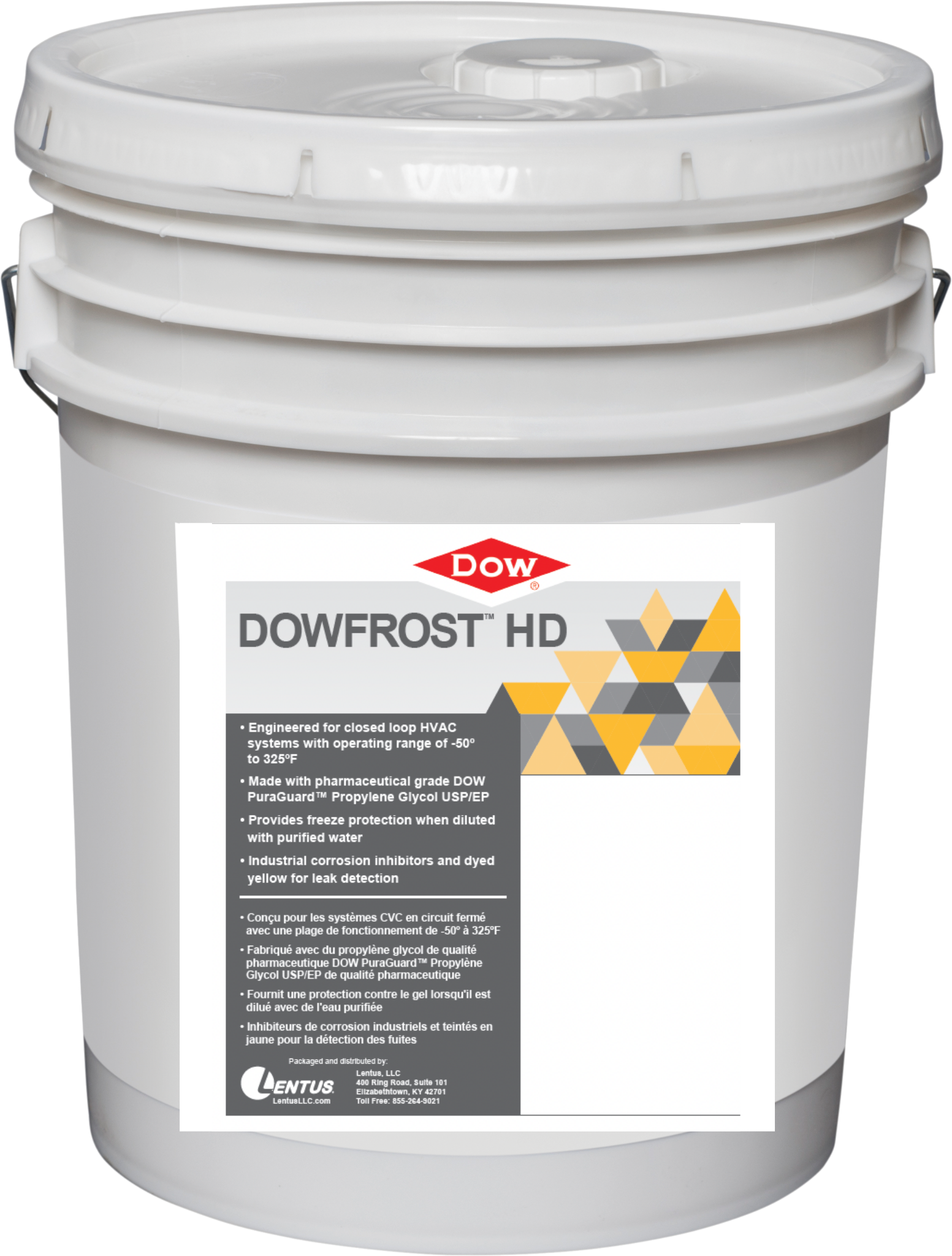 5GAL DOWFROST HD SELECT 70%  ANTIFREEZE