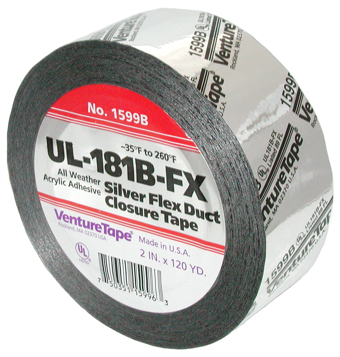 3530CW 2 1/2&quot; X 50 YARDS ALUM
TAPE