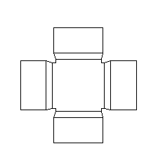 4&quot; CROSS TEE 3034 SDR-35