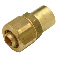 Pex Brass Compression Female Sweat Adapters