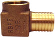 Brass Elbow Insert Adapters