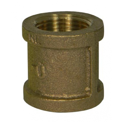 72210 3/8&quot; BRASS COUP NO
LEAD 