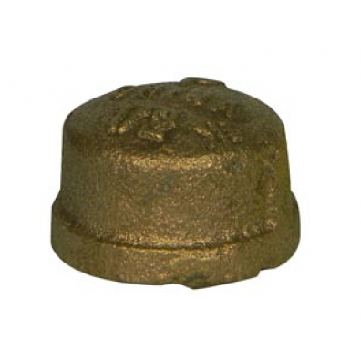 2&quot; CAP BRASS IP
*** PRODUCT CONTAINS LEAD ***
*** NON-POTABLE USE ONLY ***