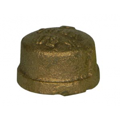 72201 1/8&quot; BRASS CAP - NO LEAD