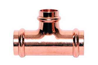 3/4&quot; X 1/2&quot; X 1/2&quot; PRESS COPPER TEE