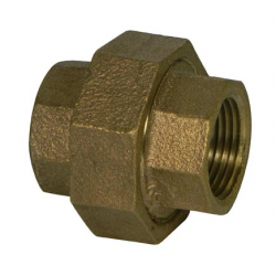 72220 1 1/4&quot; BRASS UNION - NO
LEAD