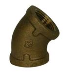 72245 1/8&quot; 45 ELL BRASS - NO LEAD