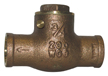 Brass Sweat Swing Check Valves