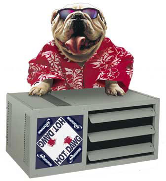 HD-125A HOT DAWG UNIT HEATER LP