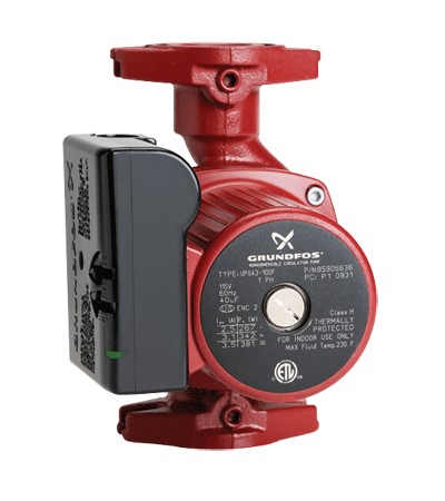 UPS43-100F 115V 1/3HP 3SPD CI FLG CIRC PUMP GRUNDFOS